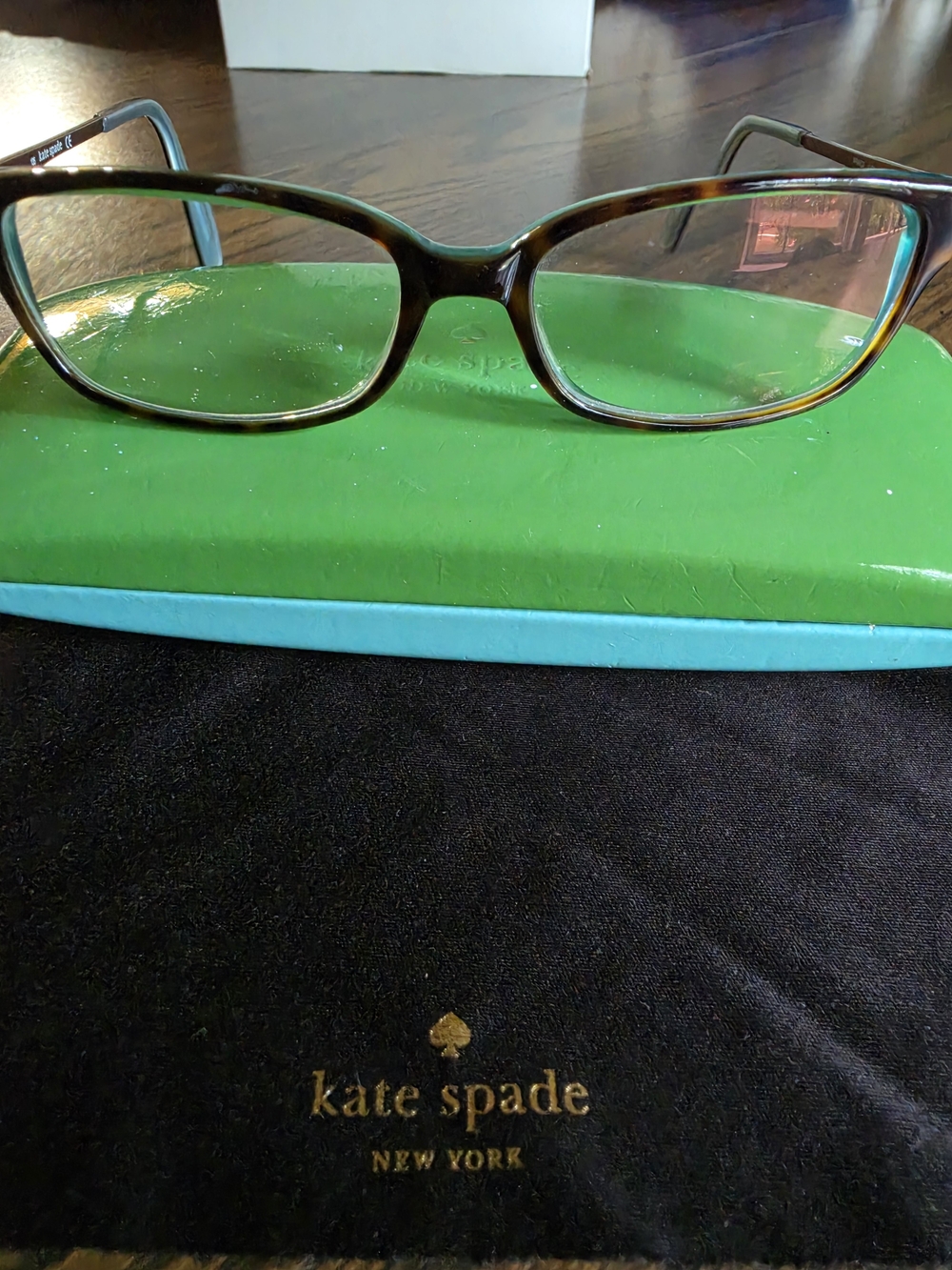 Kate Spade Women's Tortoiseshell Eyeglass Frames